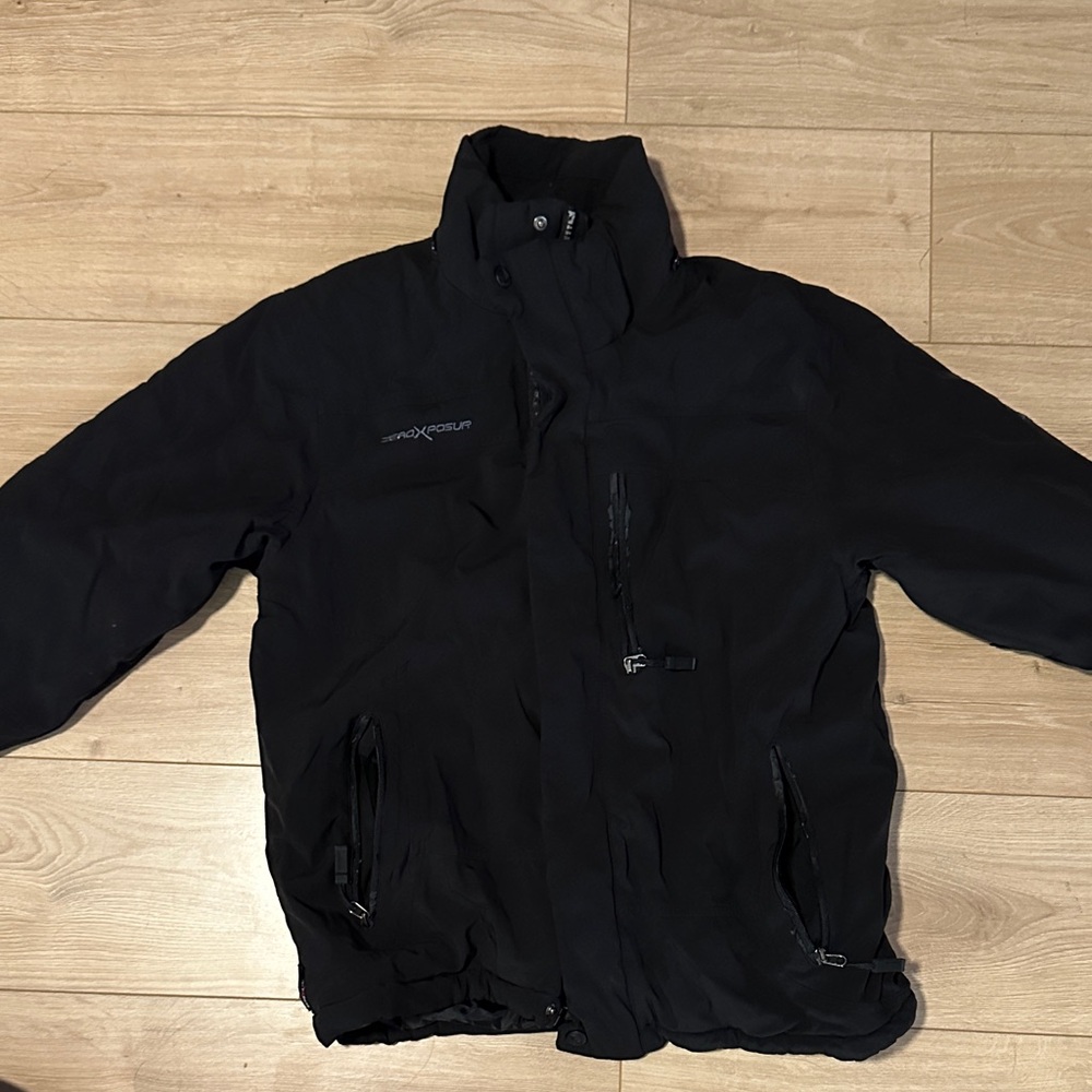 ZeroXposur Men's Black Performance Jacket